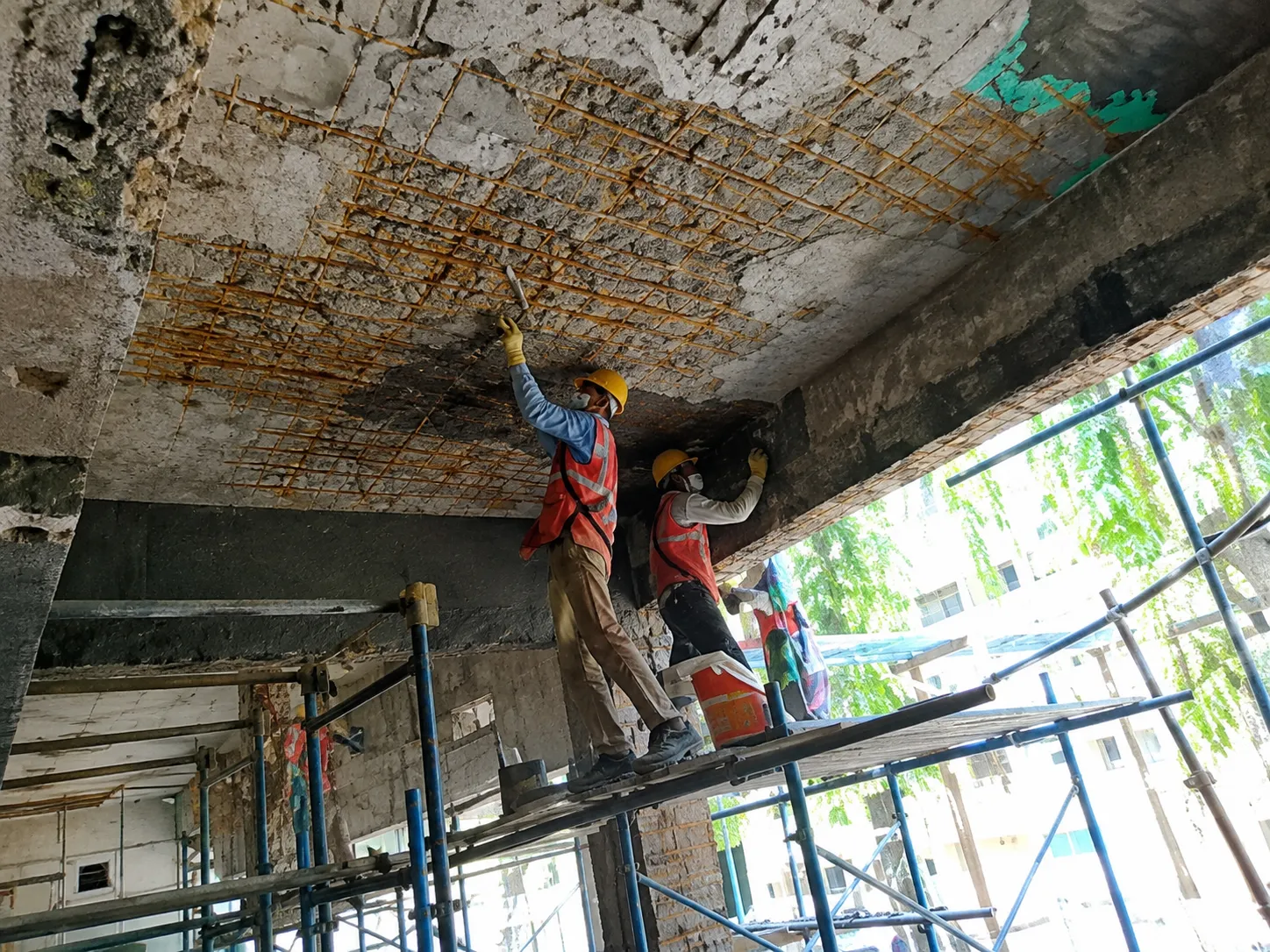 Structural maintenance and rehabilitation work